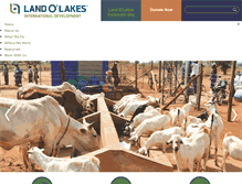 Tablet Screenshot of landolakes.org